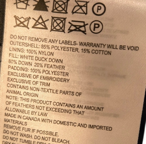 Canada Goose Black Parka with Fur Trim Sz L - Picture 12 of 13